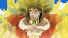 a cartoon drawing of a man with long hair and a necklace