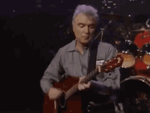 David Byrne Guitar GIF - David Byrne Guitar Playing Guitar GIFs