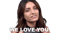 We Love You Prakriti Kakar Sticker - We Love You Prakriti Kakar Pinkvilla Stickers
