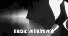 music withdrawal sobbing music withdrawal i miss music