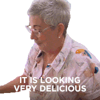 Its Looking Very Delicious Rosemary Sticker - Its Looking Very Delicious Rosemary The Great Canadian Baking Show Stickers
