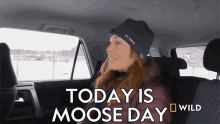 Today Is Moose Day Michelle Oakley GIF - Today Is Moose Day Michelle Oakley National Geographic GIFs