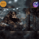 a coin that says $ mcrt is next to a picture of a monster