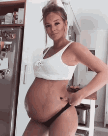Belly Pregnant Pregnant GIF - Belly Pregnant Pregnant GIFs