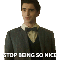 Stop Being So Nice Edwin Paine Sticker - Stop Being So Nice Edwin Paine Dead Boy Detectives Stickers