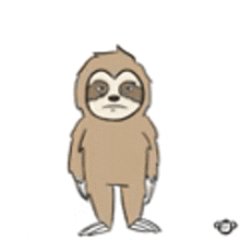 Mad Sloth GIF