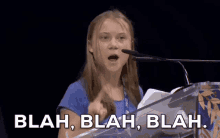 Climate Change Climate Action GIF - Climate Change Climate Action Blah Blah Blah GIFs