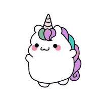 unicorn smushy moshi rainbow cute horse
