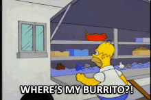 Simpsons Burrito GIF - Where Is My GIFs