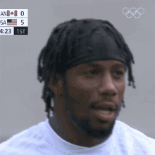 Catching A Breath Carlin Isles GIF - Catching A Breath Carlin Isles Usa Rugby Team GIFs