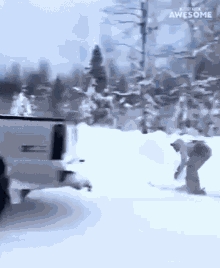 Skiing People Are Awesome GIF - Skiing People Are Awesome Out Of Control GIFs