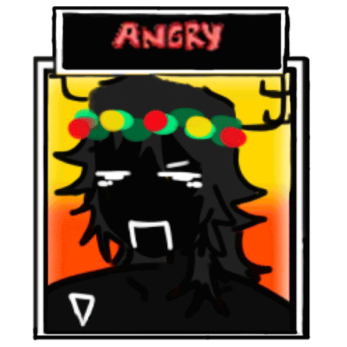 Angry Omori Sticker - Angry Omori Stickers