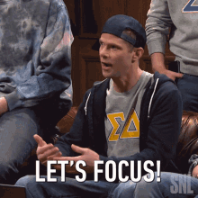 Lets Focus Saturday Night Live GIF - Lets Focus Saturday Night Live Head In The Game GIFs
