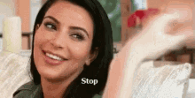 Kim Kardashian Stop GIF - Kim Kardashian Stop Pretty GIFs