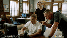 Browsing In The Computer Hank Voight GIF