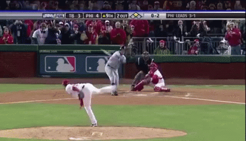Brad Lidge's final pitch and World Series win combine in one emotional GIF