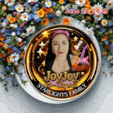 a picture of joy joy captain starlights family on a plate