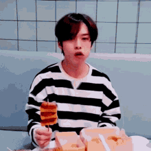 Lee Know Eating GIF