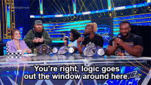 wwe sami zayn youre right logic goes out the window around here logic