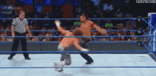 Shinsuke Nakamura Kick GIF - Shinsuke Nakamura Kick Dolph Ziggler GIFs