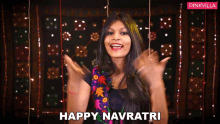 Happy Navratri Avantika Gupta GIF - Happy Navratri Avantika Gupta Pinkvilla GIFs
