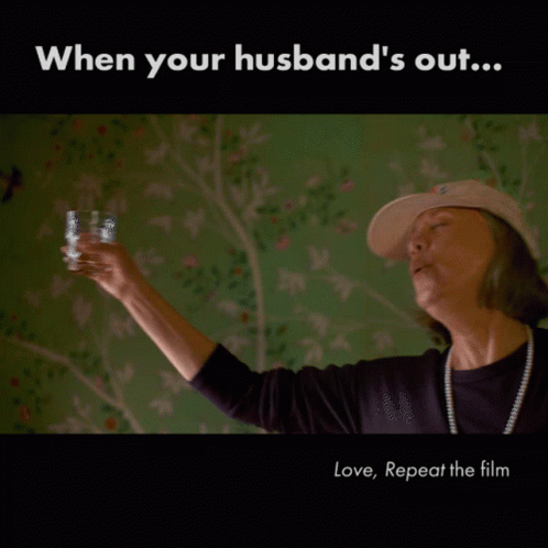 Husband Wife GIF - Husband Wife Drinking GIFs