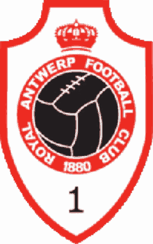 voetbal logo royal antwerp football club soccer football