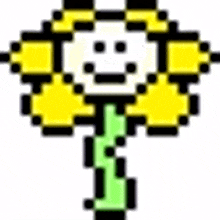 pixel art pixel sprite overworld sprite plant yellow flower