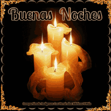 Buenas Noches Good Night GIF - Buenas Noches Good Night Candle GIFs