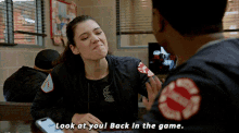 Chicago Fire Violet Mikami GIF - Chicago Fire Violet Mikami Look At You GIFs