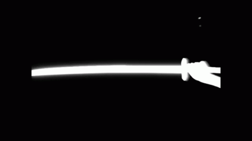 anime white sword