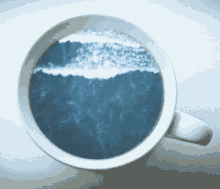 Coffee Ocean GIF - Coffee Ocean Waves GIFs