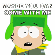 maybe you can come with me kyle broflovski south park s3e9 jewbilee