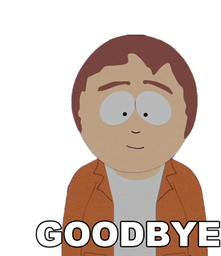 Goodbye Sharon Marsh Sticker - Goodbye Sharon Marsh South Park Stickers