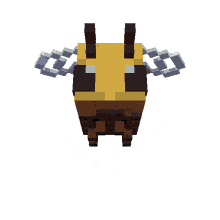 minecraft bee flying cute animated