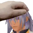 a pixel art of a person wearing a hat