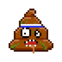 pixelart poop