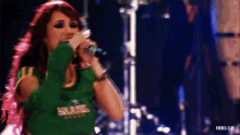 rbd live in rio dulce maria performing singing