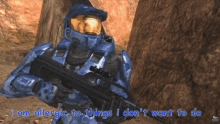 Dont Wanna Red Vs Blue GIF - Dont Wanna Red Vs Blue Lazy GIFs