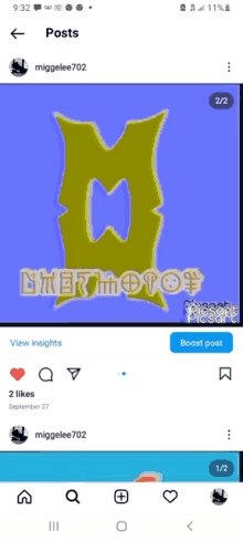 a screenshot of a facebook page with a picture of a monster energy drink logo