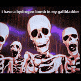 I Have A Hydrogen Bomb In My Gallbladder GIF