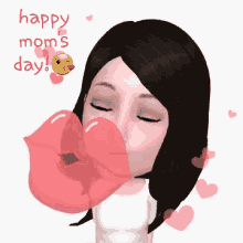 Happy Mothers Day Happy Moms Day GIF - Happy Mothers Day Happy Moms Day Smooch GIFs
