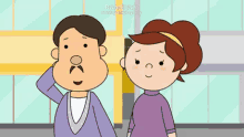 ハクション大魔王 アニメ 夫婦 GIF - Hakushon Daimo Genie Family GIFs