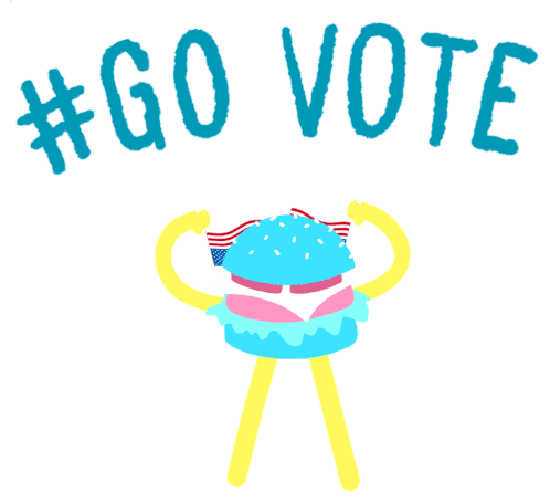 Go Vote Vote Sticker - Go Vote Vote Gotv Stickers