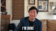 Im Done Ken Jeong GIF - Im Done Ken Jeong Roll Up Your Sleeves GIFs