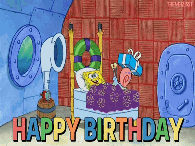 spongebob happy birthday tumblr