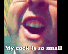 small penis triggered tiny micro