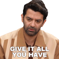 Give It All You Have Barun Sobti Sticker - Give It All You Have Barun Sobti Pinkvilla Stickers
