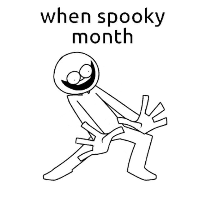 Sr Pelo Spooky Month GIF - SrPelo SpookyMonth Spooky - Discover & Share GIFs
