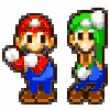 Mario Luigi GIF - Mario Luigi Mario E Luigi GIFs